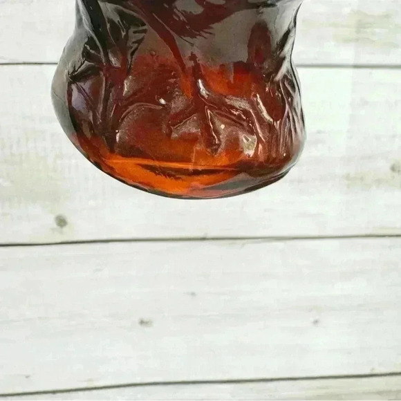 Vintage Avon Pheasant  Decanter Bottle 1970's Bird Glass Amber After Shave - Picture 7 of 7